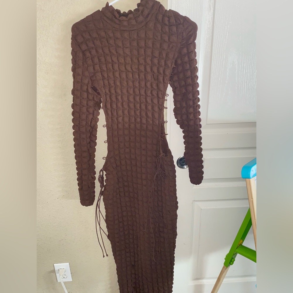 Long Sleeve Long Bodycon Dress